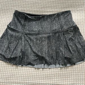 Lululemon laser cut fabric tennis skirt
